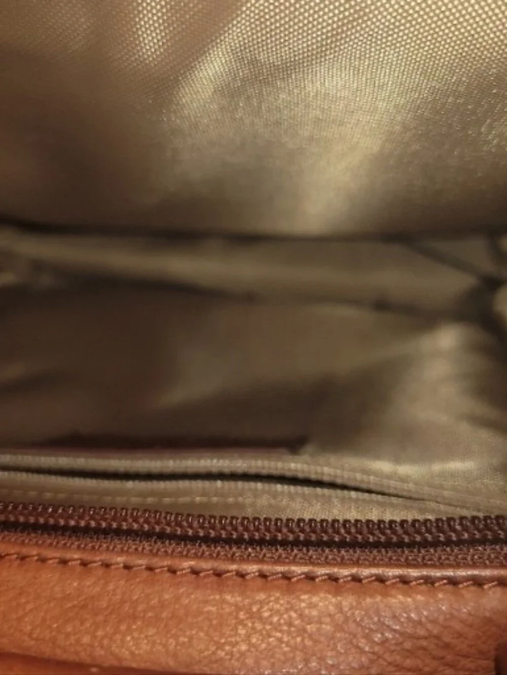 Brown Leather Travel Crossbody Bag by Osgoode Marley